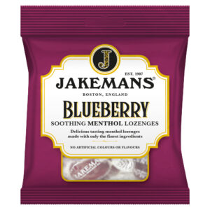 JAKEMANS BLUEBERRY LOZENGES BAG 73G