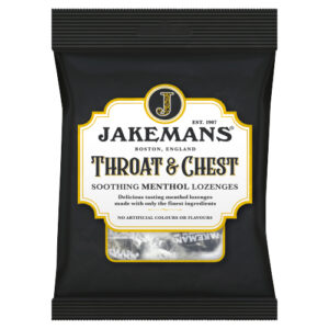 JAKEMANS THROAT & CHEST LOZENGES BAG 160G