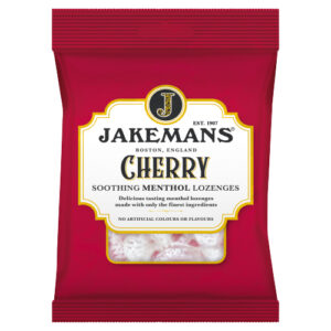 JAKEMANS CHERRY LOZENGES BAG 160G