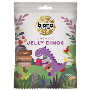 BIONA ORGANIC JELLY DINOS 75G