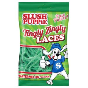 SLUSH PUPPIE LACES WATERMELON 120G