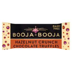 BOOJA-BOOJA HAZELNUT CRUNCH CHOCOLATE TRUFFLES ORGANIC 23G