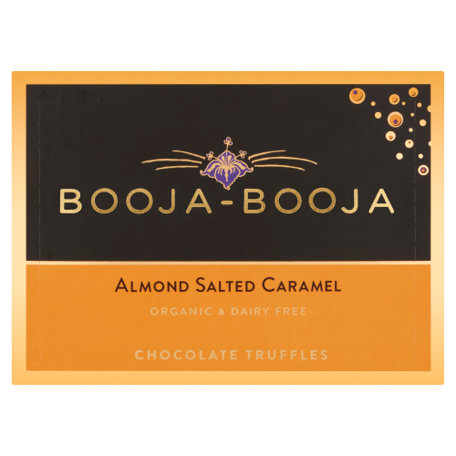 BOOJA-BOOJA ALMOND SALTED CARAMEL CHOCOLATE TRUFFLES 92G