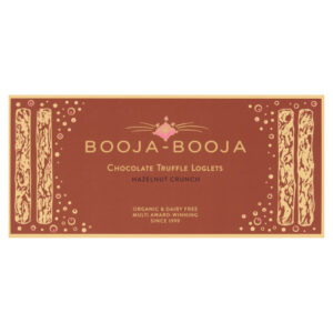 BOOJA-BOOJA HAZELNUT CRUNCH CHOCOLATE TRUFFLE LOGLETS 115G