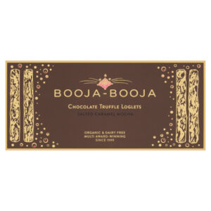 BOOJA-BOOJA SALTED CARAMEL MOCHA CHOCOLATE TRUFFLE LOGLETS 115G