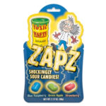 TOXIC WASTE ZAPZ ASSORTED CHEWS 60G