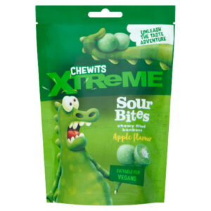 CHEWITS XTREME SOUR APPLE BITES 115G
