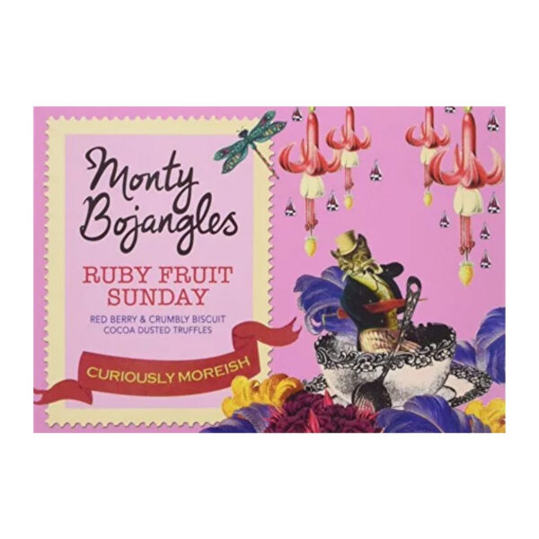 MONTY BOJANGLES RUBY FRUIT SUNDAY CHOCOLATEY TRUFFLES 150G