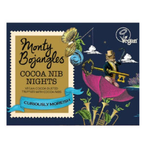 MONTY BOJANGLES COCOA NIB NIGHTS VEGAN CHOCOLATEY TRUFFLES 100G