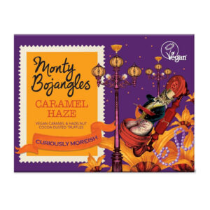 MONTY BOJANGLES CARAMEL HAZE VEGAN CHOCOLATEY TRUFFLES 100G