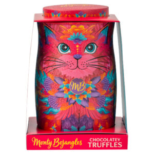 MONTY BOJANGLES CHOCCY SCOFFY NEW SUNSET SAMBA CAT TIN 135G