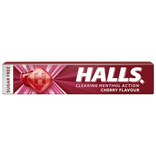 HALLS CHERRY FLAVOUR 32G