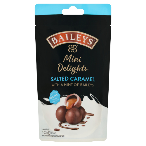 BAILEYS SALTED CARAMEL MINI DELIGHTS POUCH 102G