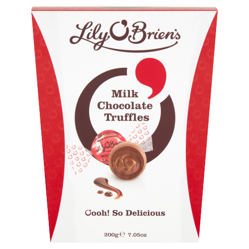 LILY O'BRIEN'S DESERT CHOCOLATE MOUSSE TRUFFLES 200G
