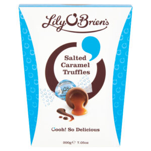 LILY O'BRIEN'S DESERT SALTED CARAMEL TRUFFLES 200G
