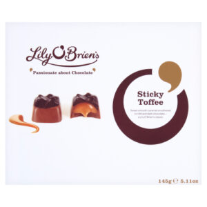 LILY O'BRIEN'S STICKY TOFFEE 145G