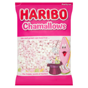 HARIBO CHAMALLOWS MINIS PINK & WHITE 1KG