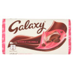 GALAXY COOKIE CRUMBLE CHOCOLATE BAR 114G