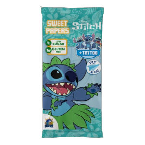 LILO & STITCH EATING PAPER & TATTOO 8PK