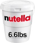 Nutella Creamy Hazelnut Spread with Cocoa, Bulk, 6.6 Lb Tub