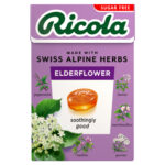 RICOLA ELDERFLOWER SUGAR FREE BOX 45G