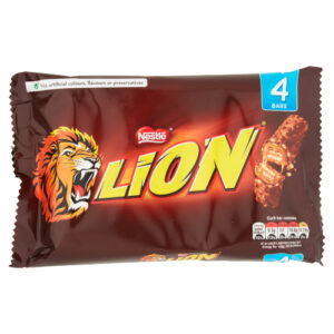 LION MILK CHOCOLATE BAR 4PK 168G