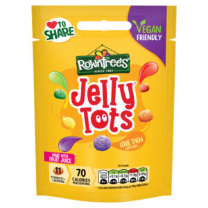 ROWNTREE'S JELLY TOTS SHARING BAG 150G