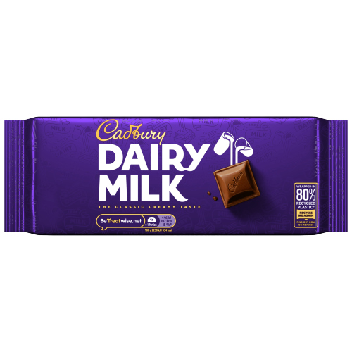 CADBURY DAIRY MILK BLOCK 180G