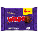 CADBURY WISPA CHOCOLATE BAR 4PK 111.6G