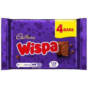 CADBURY WISPA CHOCOLATE BAR 4PK 94.8G