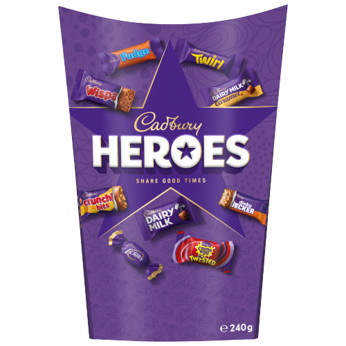 CADBURY HEROES 240G