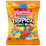 MAYNARDS BASSETTS TROPICAL FRUIT MIX 110G