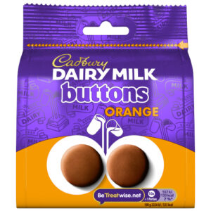 CADBURY DAIRY MILK BUTTONS ORANGE 85G