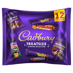CADBURY TREATSIZE CHOCOLATE BAR SHARING SELECTION BAG 223G