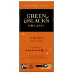 GREEN & BLACK'S ORGANIC GINGER DARK CHOCOLATE BLOCK 90G