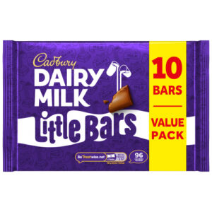 CADBURY DAIRY MILK LITTLE BARS 10PK 180G