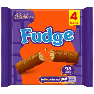 CADBURY FUDGE BAR 4PK 88G