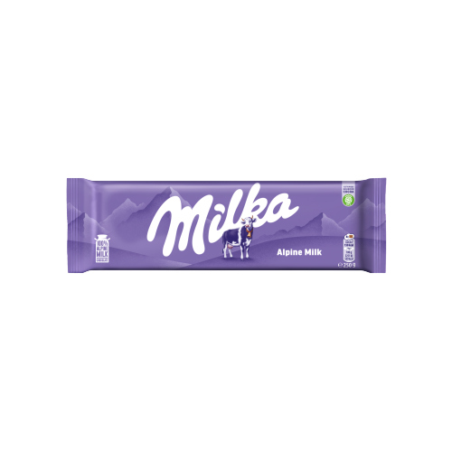 MILKA MAX ALPINE MILK CHOCOLATE BLOCK 250G
