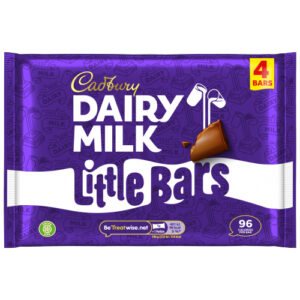CADBURY DAIRY MILK LITTLE BAR 4PK 72G