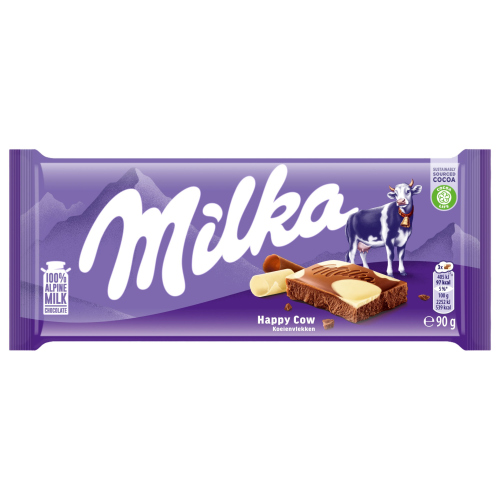 MILKA ALPINE COW SPOT BLOCK 90G