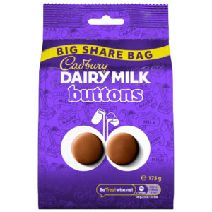 CADBURY DAIRY MILK BUTTONS BAG 175G