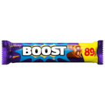 CADBURY BOOST CHOCOLATE BAR PMP 89P 48.5G