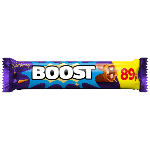 CADBURY BOOST CHOCOLATE BAR PMP 89P 48.5G