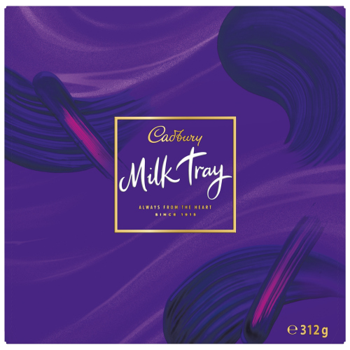 CADBURY MILK TRAY CHOCOLATE PRALINES GIFTING BOX 312G