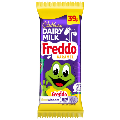 CADBURY DAIRY MILK FREDDO CARAMEL BAR PMP 39P 19.5G
