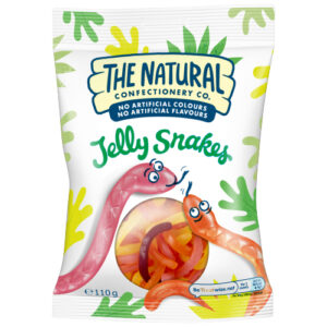 TNCC JELLY SNAKES SWEETS BAG 110G
