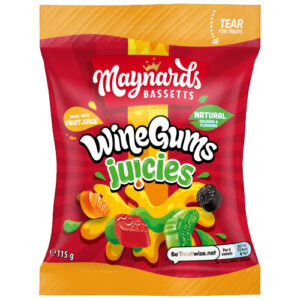 MAYNARDS BASSETTS WINE GUMS JUICES 115G