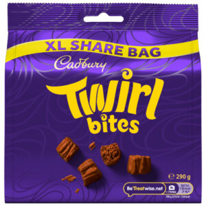 CADBURY TWIRL BITES CHOCOLATE BAG 290G