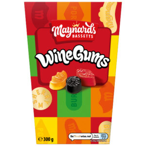 MAYNARDS BASSETTS WINE GUMS SWEETS CARTON 350G