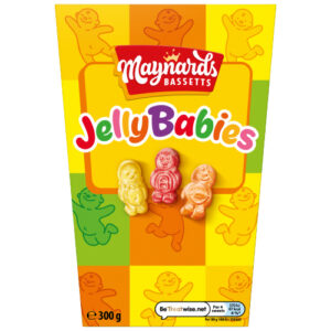 MAYNARDS BASSETTS JELLY BABIES CARTON 300G